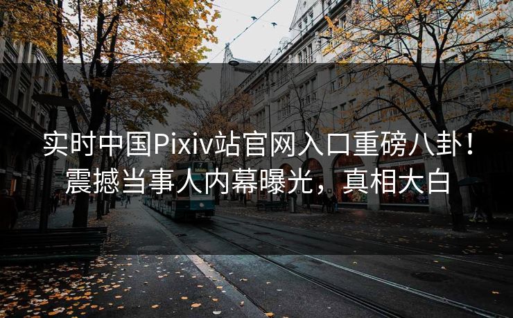 实时中国Pixiv站官网入口重磅八卦！震撼当事人内幕曝光，真相大白