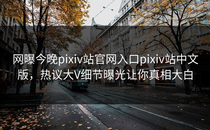 网曝今晚pixiv站官网入口pixiv站中文版，热议大V细节曝光让你真相大白